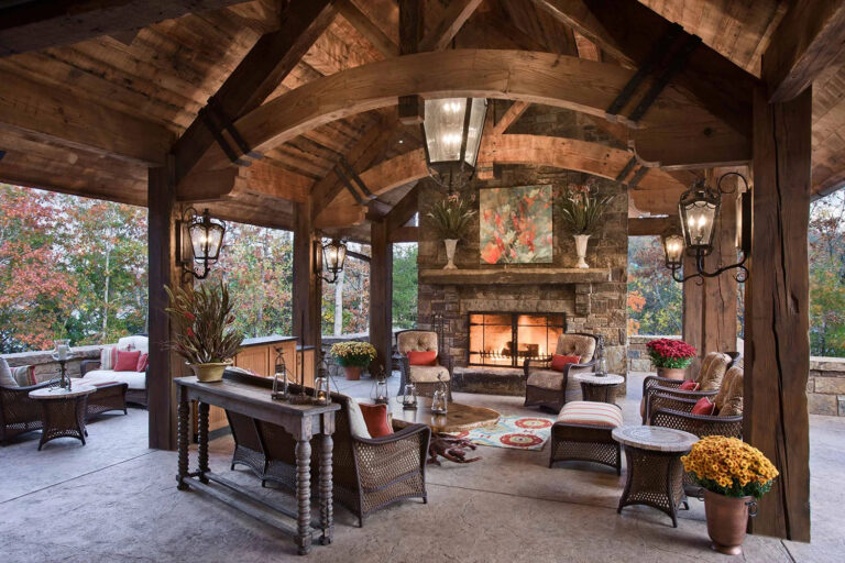 50 ideas creativas para darle un toque rústico a tu patio exterior